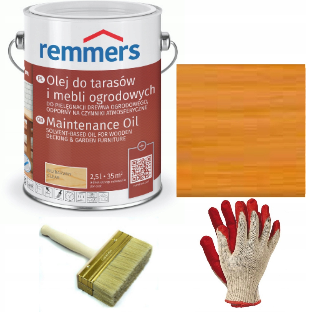 Remmers olej do tarasów, drewna 5L Daglezja