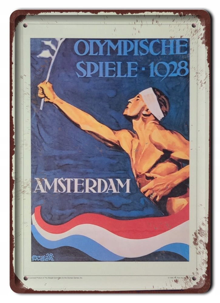 Olimpiada Mundial Plakat Metalowy #16644