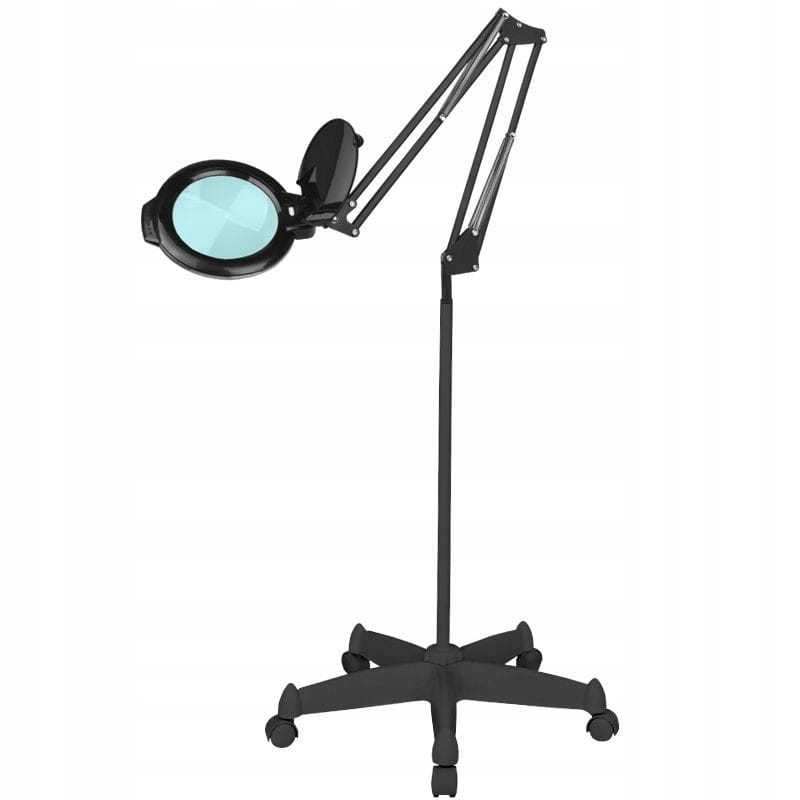 Lampa s lupou Led Glow Moonlight 8013/6" černá se stativem