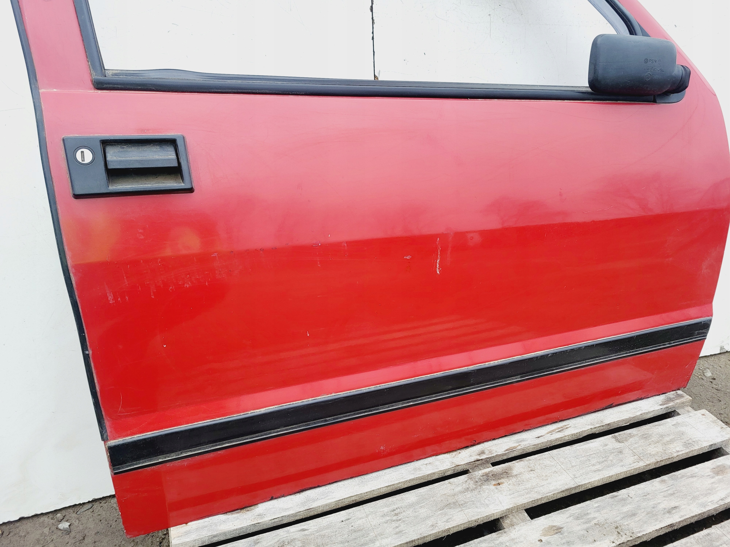 door front right right front FIAT CINQUECENTO red