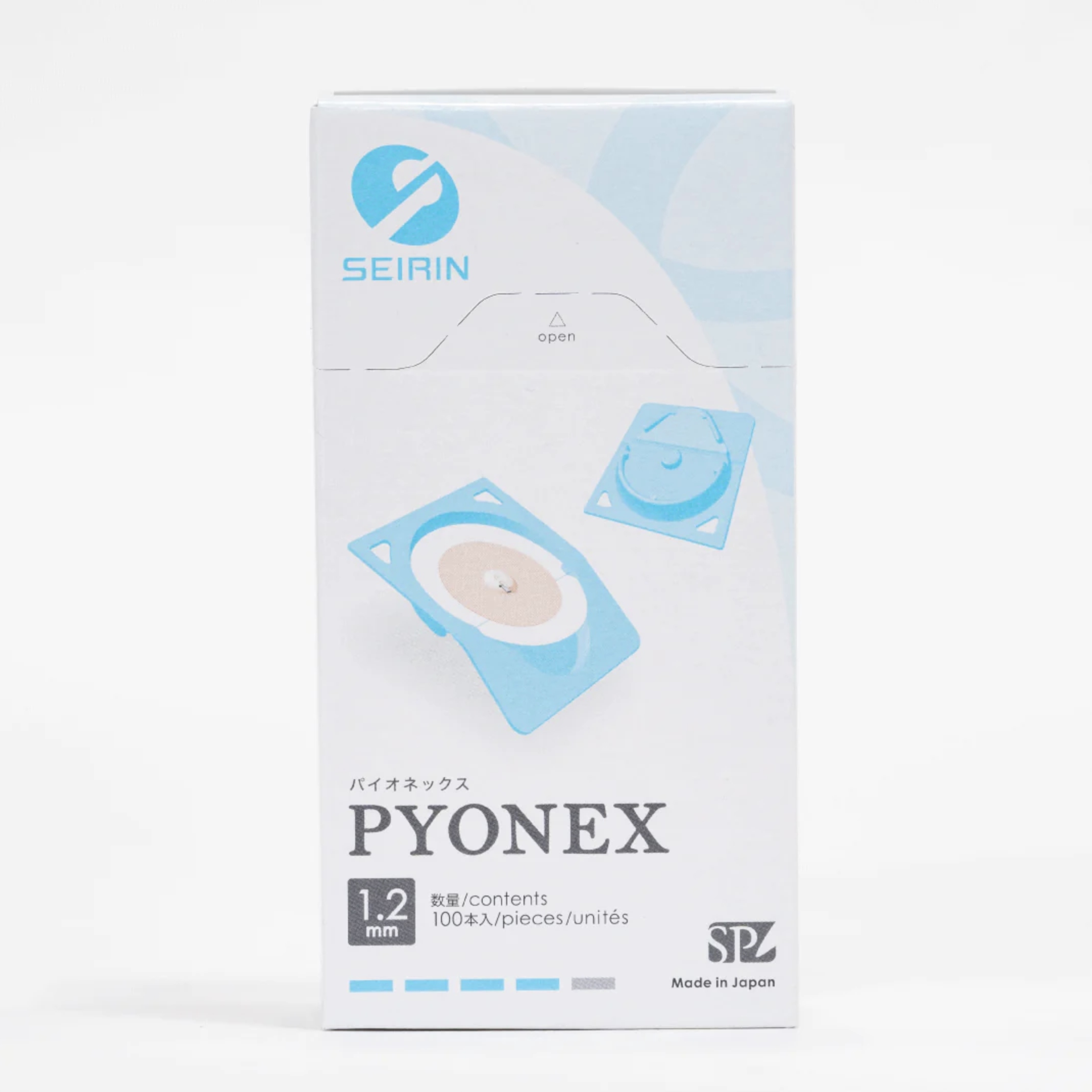 Seirin New Pyonex igły 0,20 x 1,2 mm niebieski