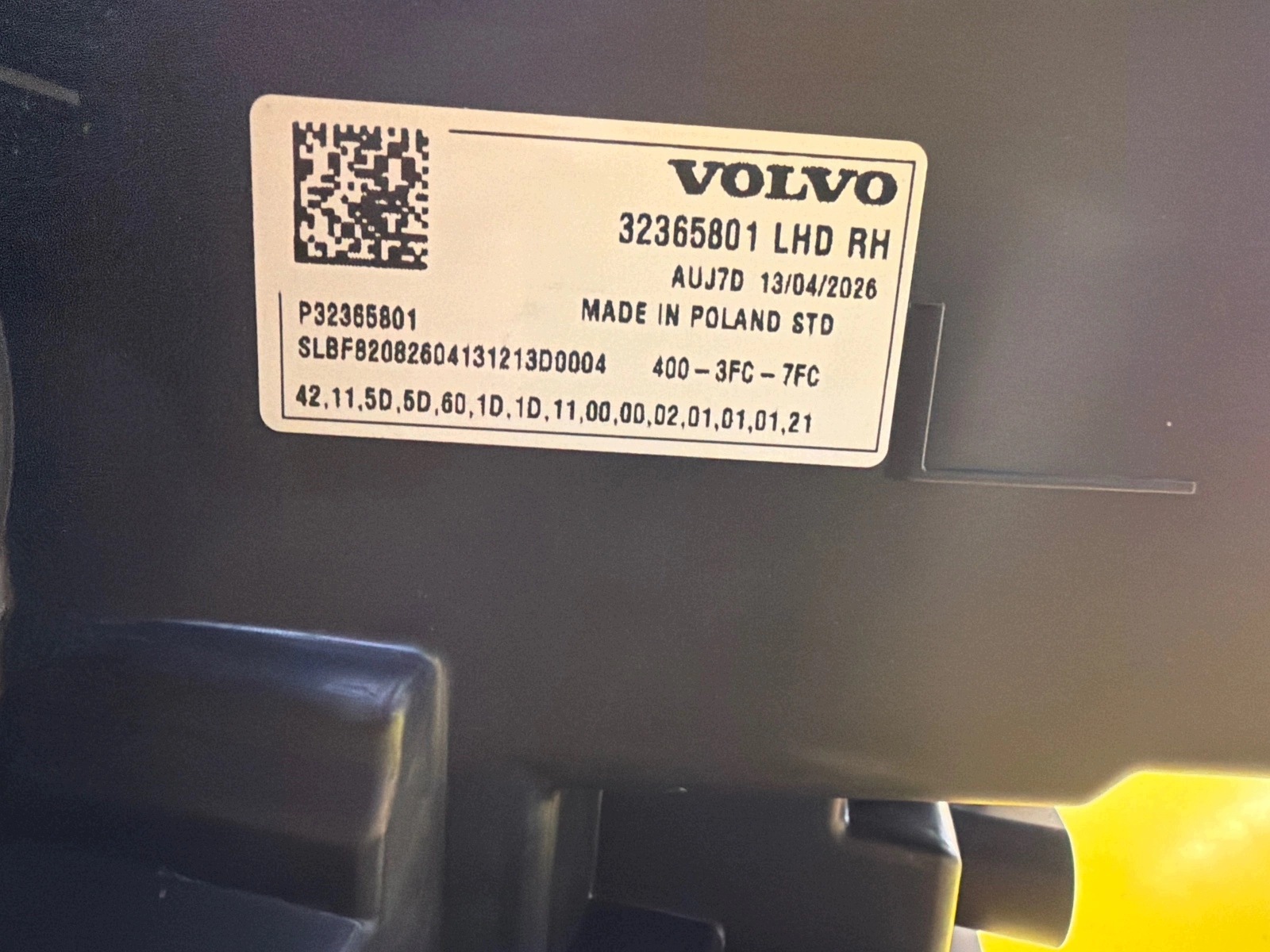 light left right front Volvo EX60 EX-60 Full Led 32365800 32365801