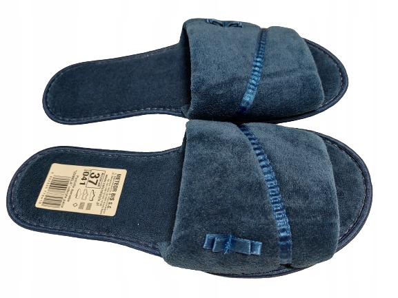 

Pantofle Meteor Izabela 041 kapcie frotte 38 jeans