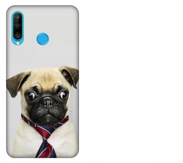 

Etui pokrowiec Huawei P30 Lite Pies mops szczeniak