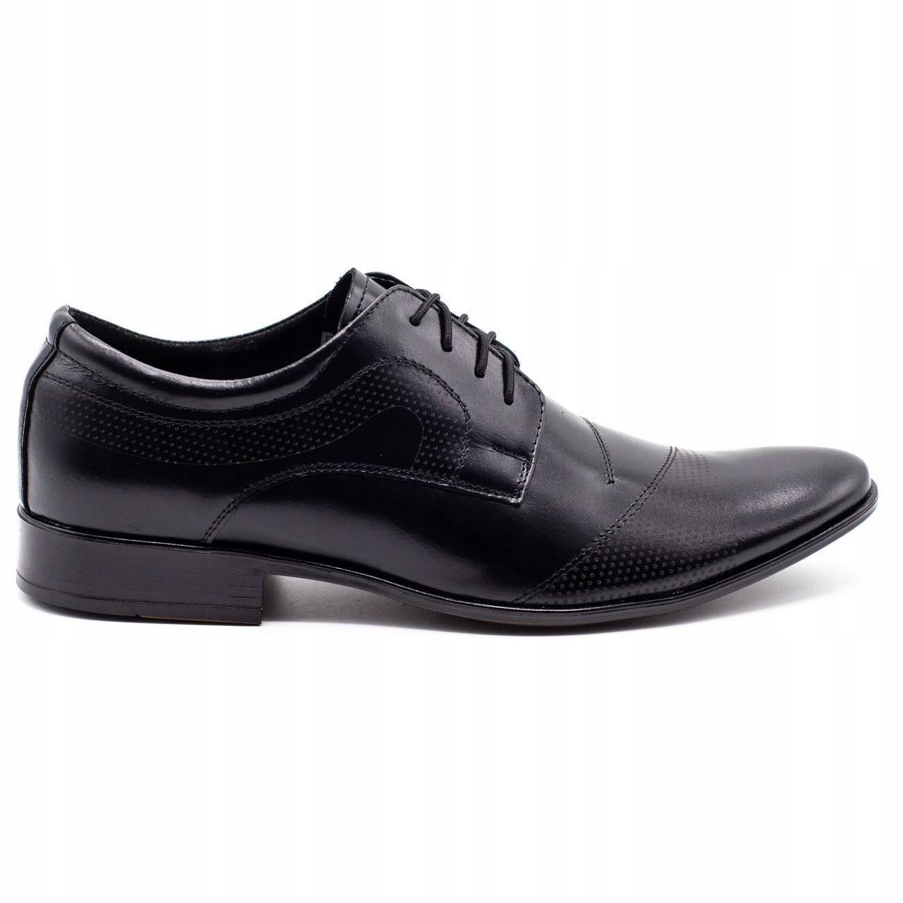 

Buty męskie wizytowe skórzane L5 czarny 43