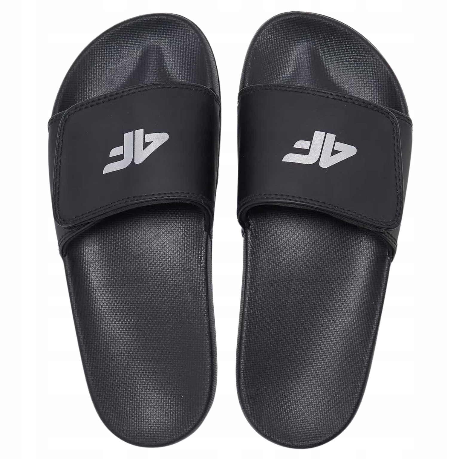 4F Klapki chłopięce - czarne