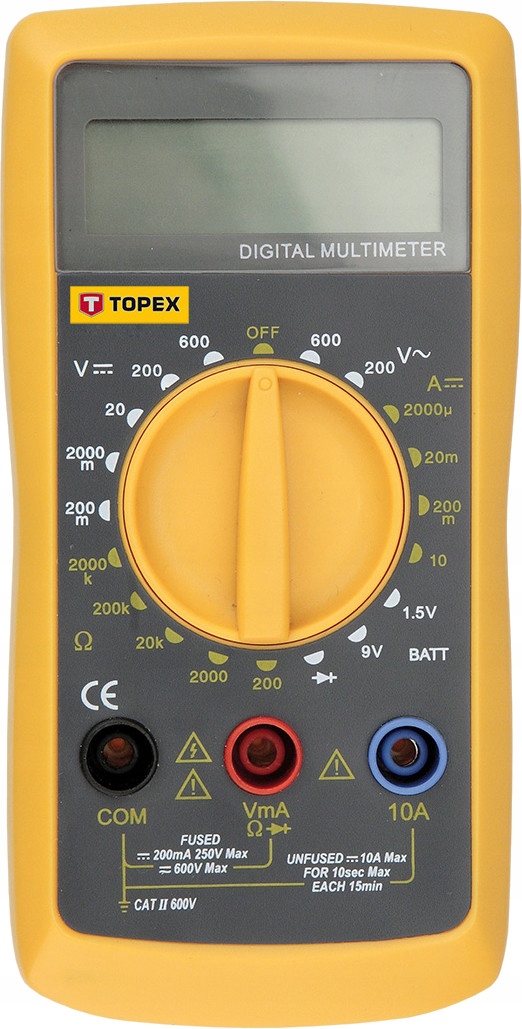MIERNIK ELEKTRONICZNY UNIWERSALNY TOPEX 94W104