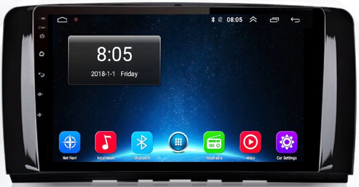 RADIO ANDROID MERCEDES BENZ KLASA R 2005-2017 GPS Model NAWIGACJA STACJA MULTIMEDIALNA