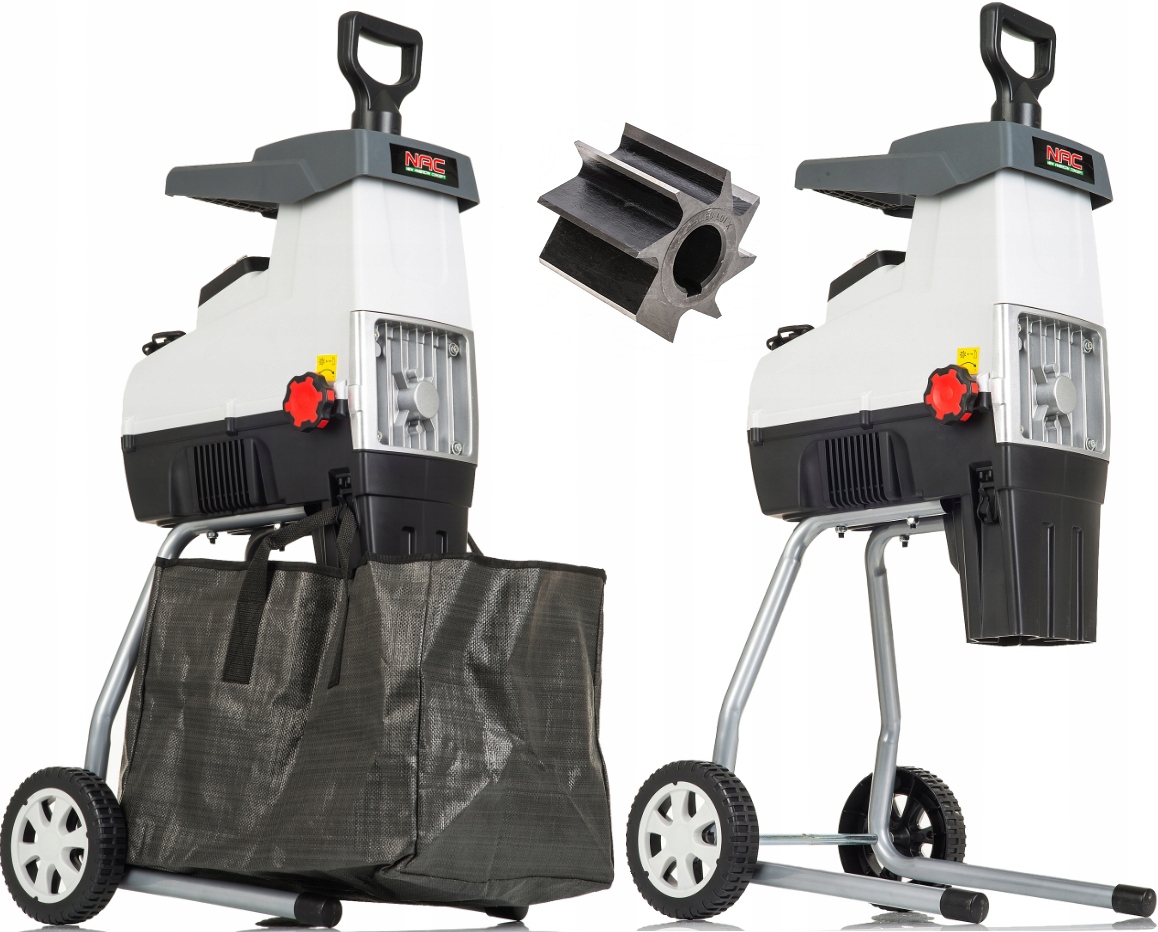 

Mocny Rozdrabniacz Gałęzi Frezowy 2800W Rębak 44mm