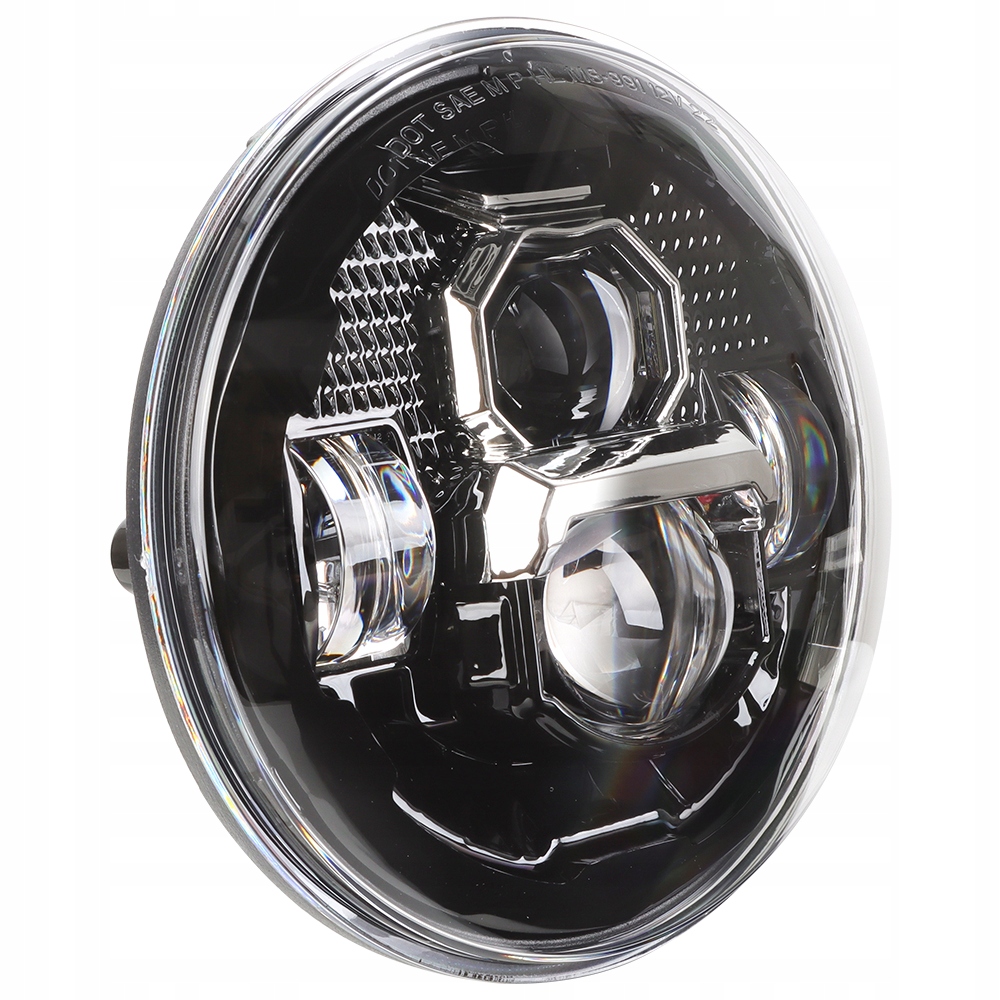 Predná lampa 7" Ece Cyperpunk pre Harley Davidson
