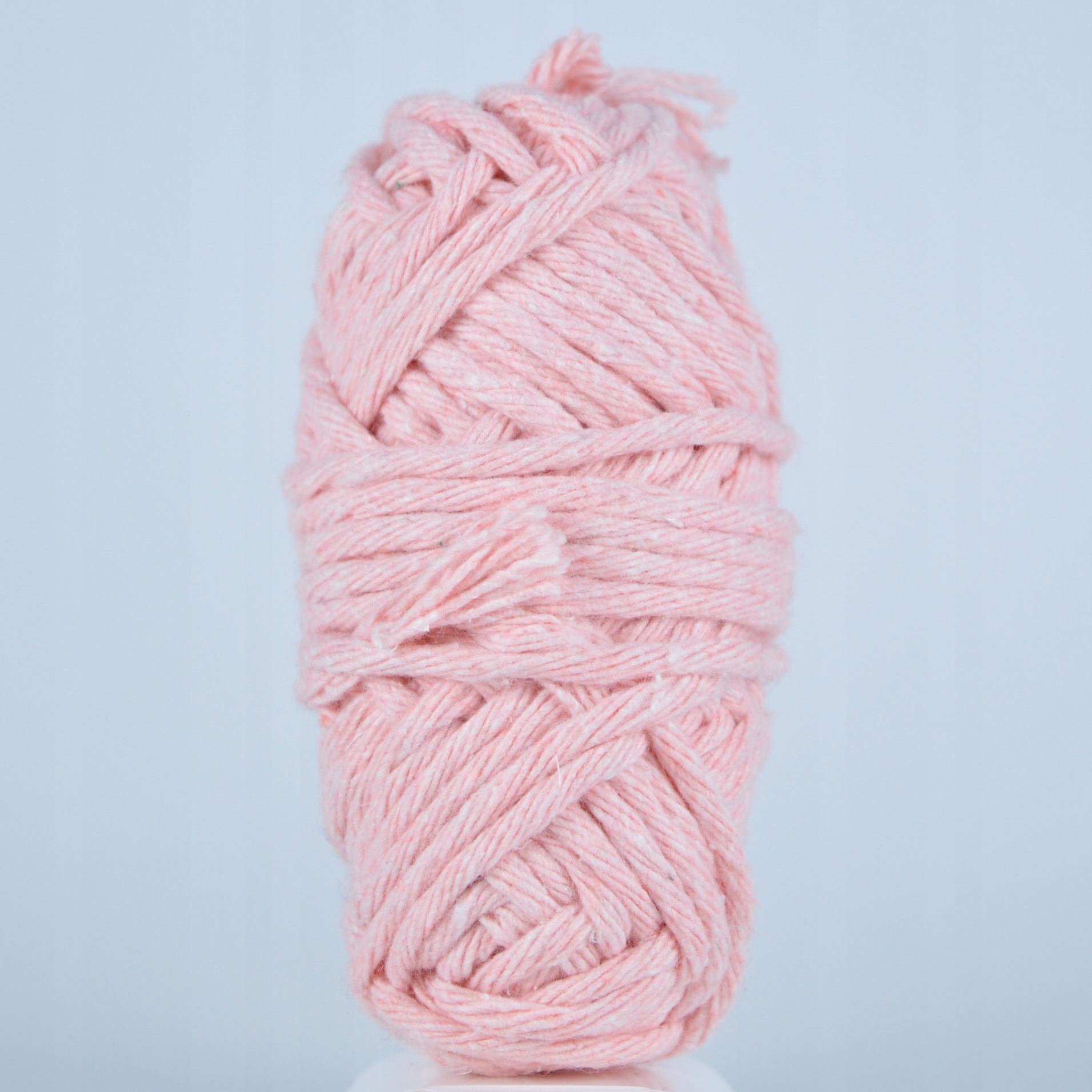 Sznurek do makramy bawełniany skręcany 3mm 20m różowy Długość 20 m