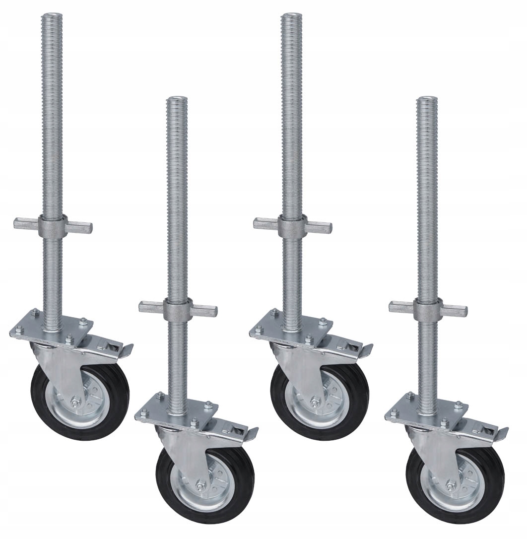 Koła kółka fi 200 z regulacją Guma rusztowania klinowe choinkowe elewacyjne