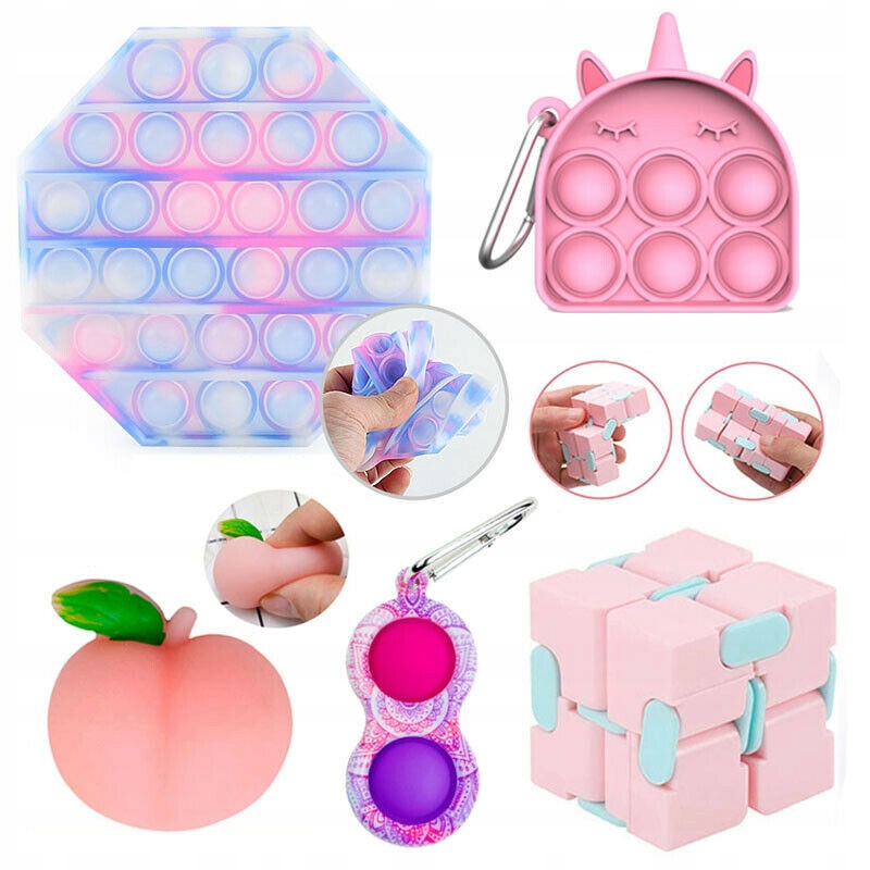 

5x Zabawka Antystresowa Fidget Toys Simple Dimple