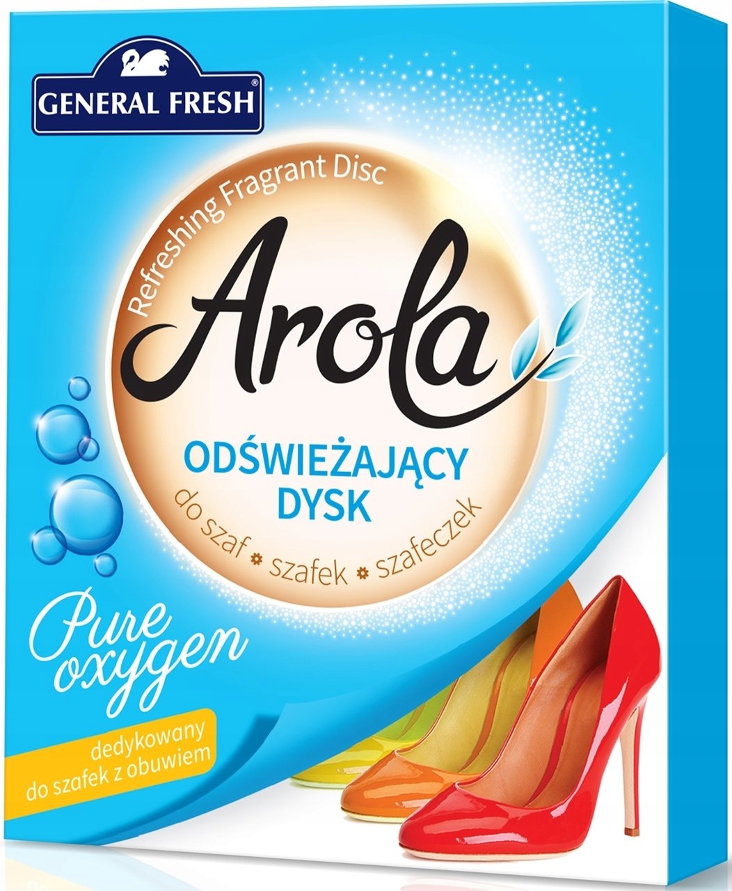 

Arola General Fresh Pure Oxygen Odświeżacz do szaf