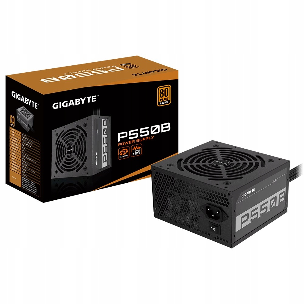 

Zasilacz Gigabyte GP-P550B 550W 80 Bronze
