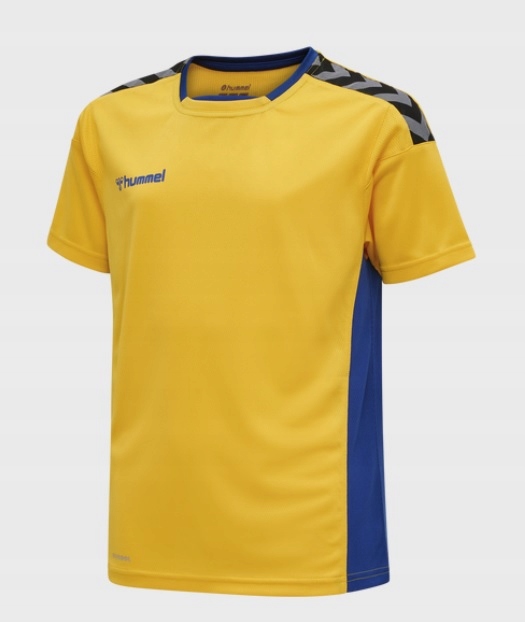 KOSZULKA HUMMEL AUTHENTIC POLY JERSEY S/S R. L ŻÓŁTY