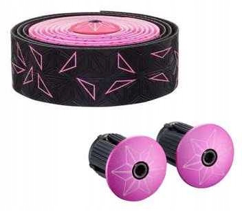 Supacaz Owijka Sticky Fade czarno różowa na kierownicę