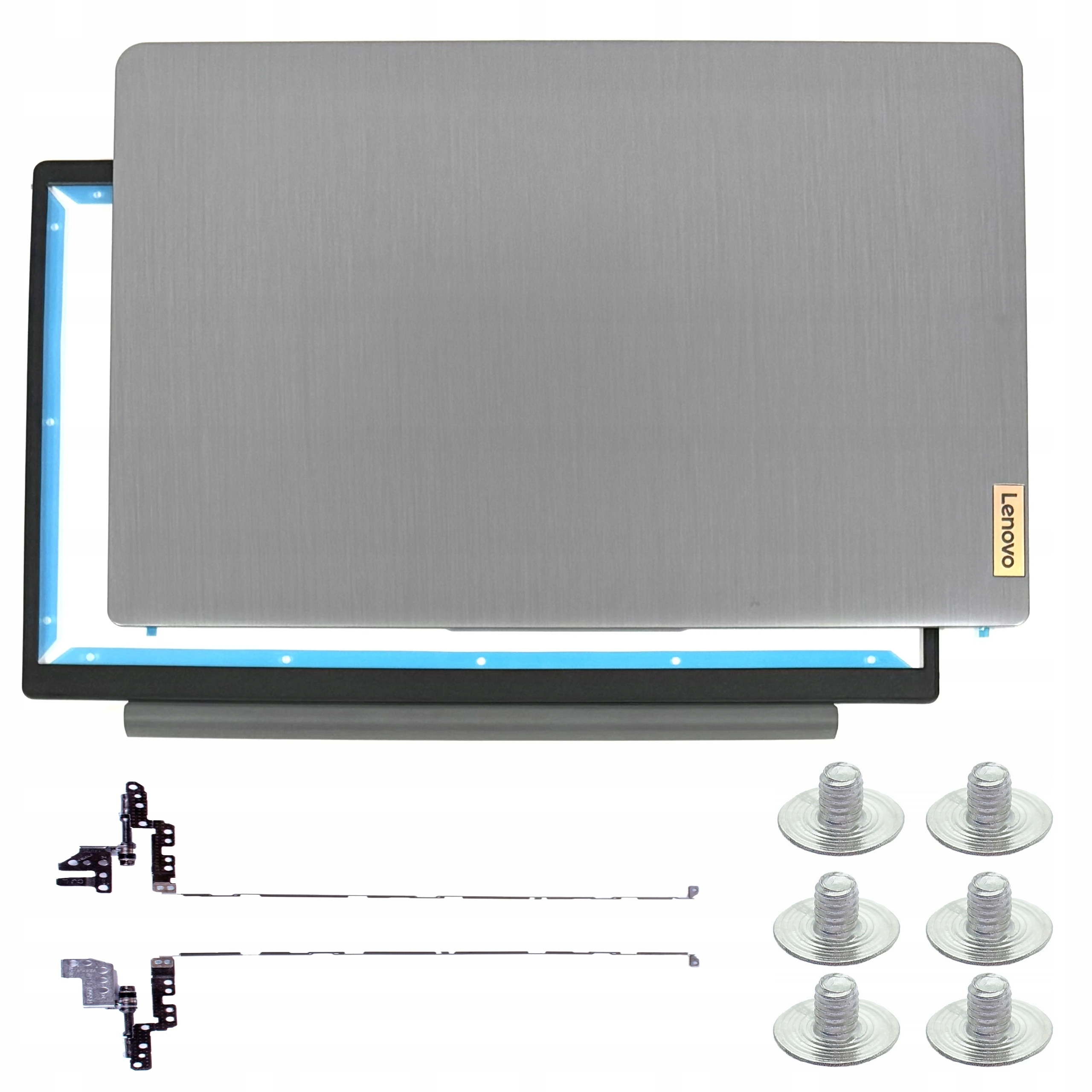 Zadný kryt lcd Lenovo IdeaPad 3 15ITL6 pánty/predný rámik/ šrouby