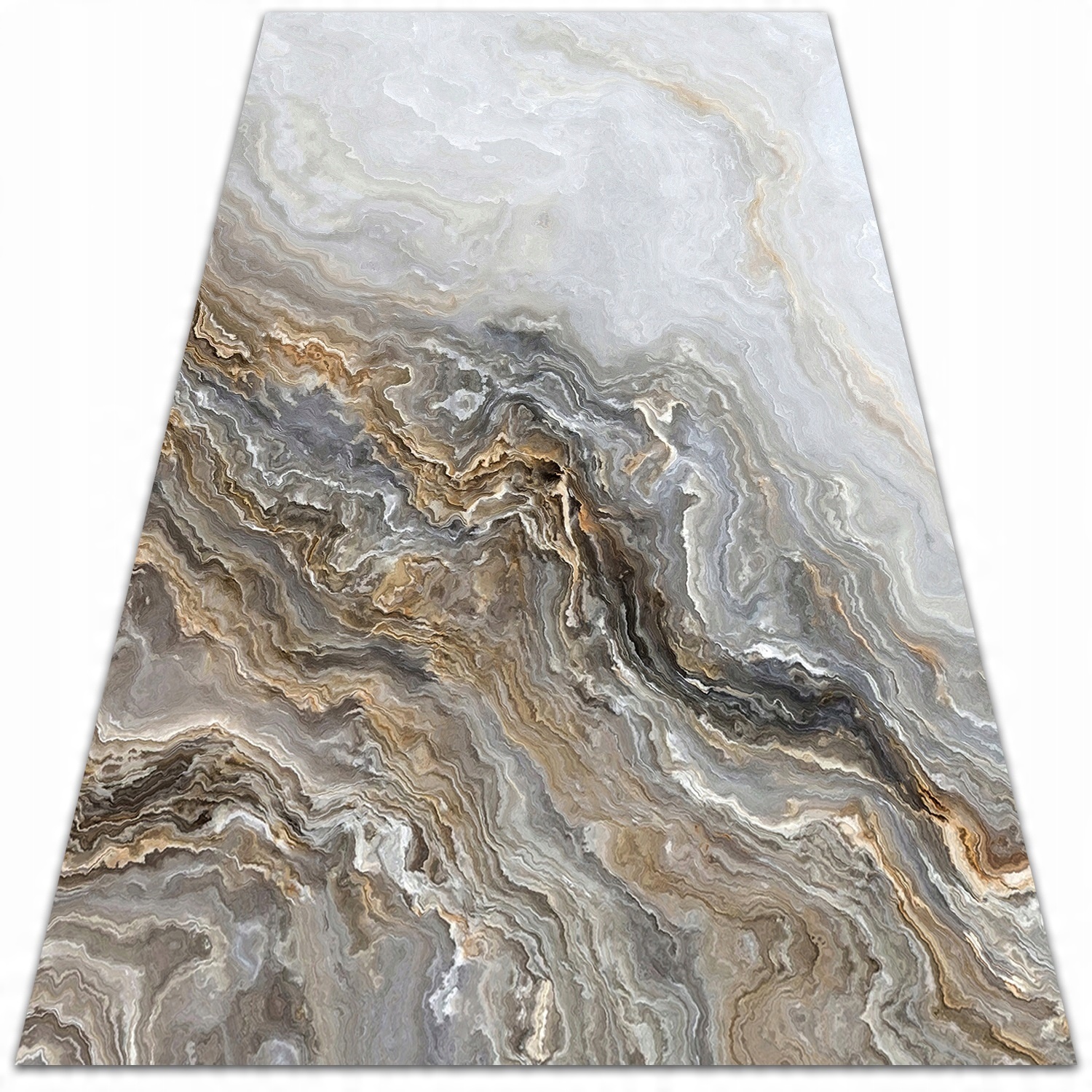 

Zewnętrzny dywan z winylu Perłowy marmur 140x210cm