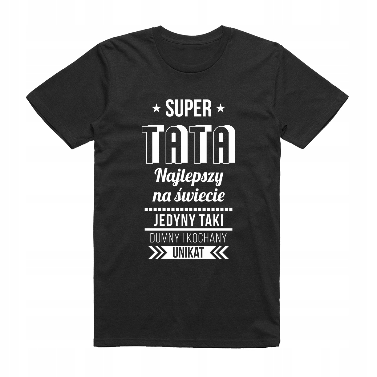 

M - Koszulka T-shirt Tata Dla Taty Najlepszy Ojca