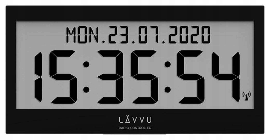 Veľký Elektronický Stolový Nástenný Hodinový Stroj LCX0011