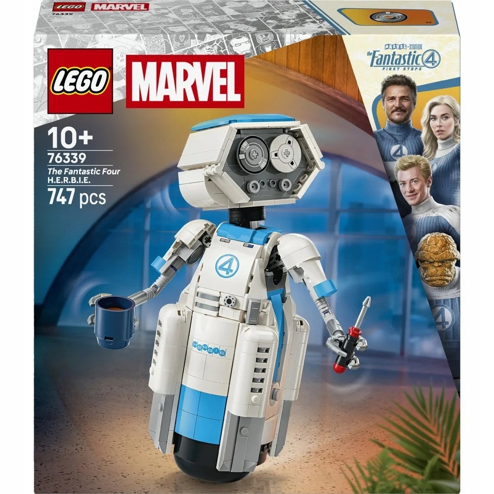 * Lego Marvel Heroes Fantastická čtyřka H.e.r.b.i.e. 76339