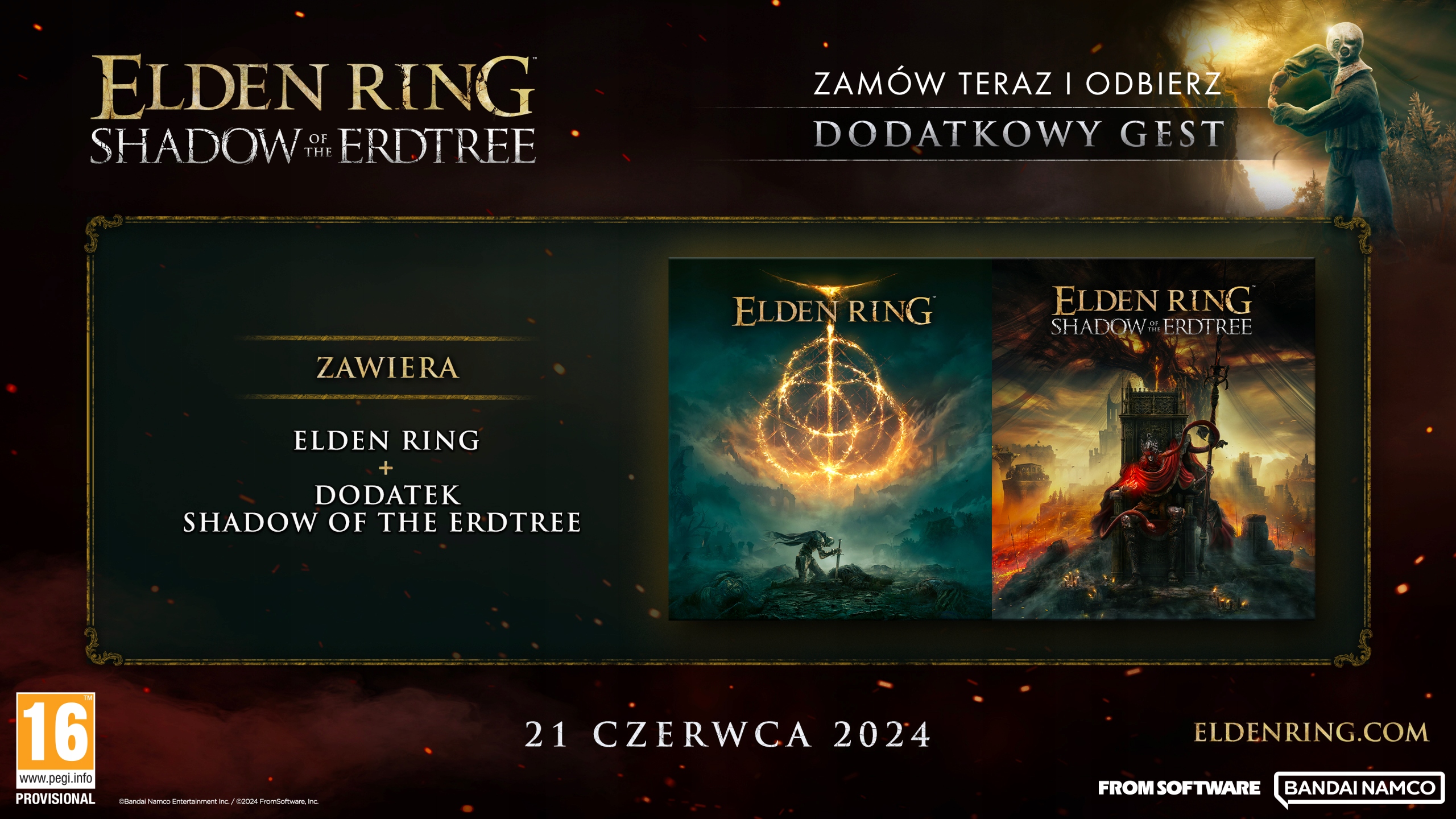 ELDEN RING Shadow of the Erdtree Edition PL | Xbox Series X Wydawca .dat
