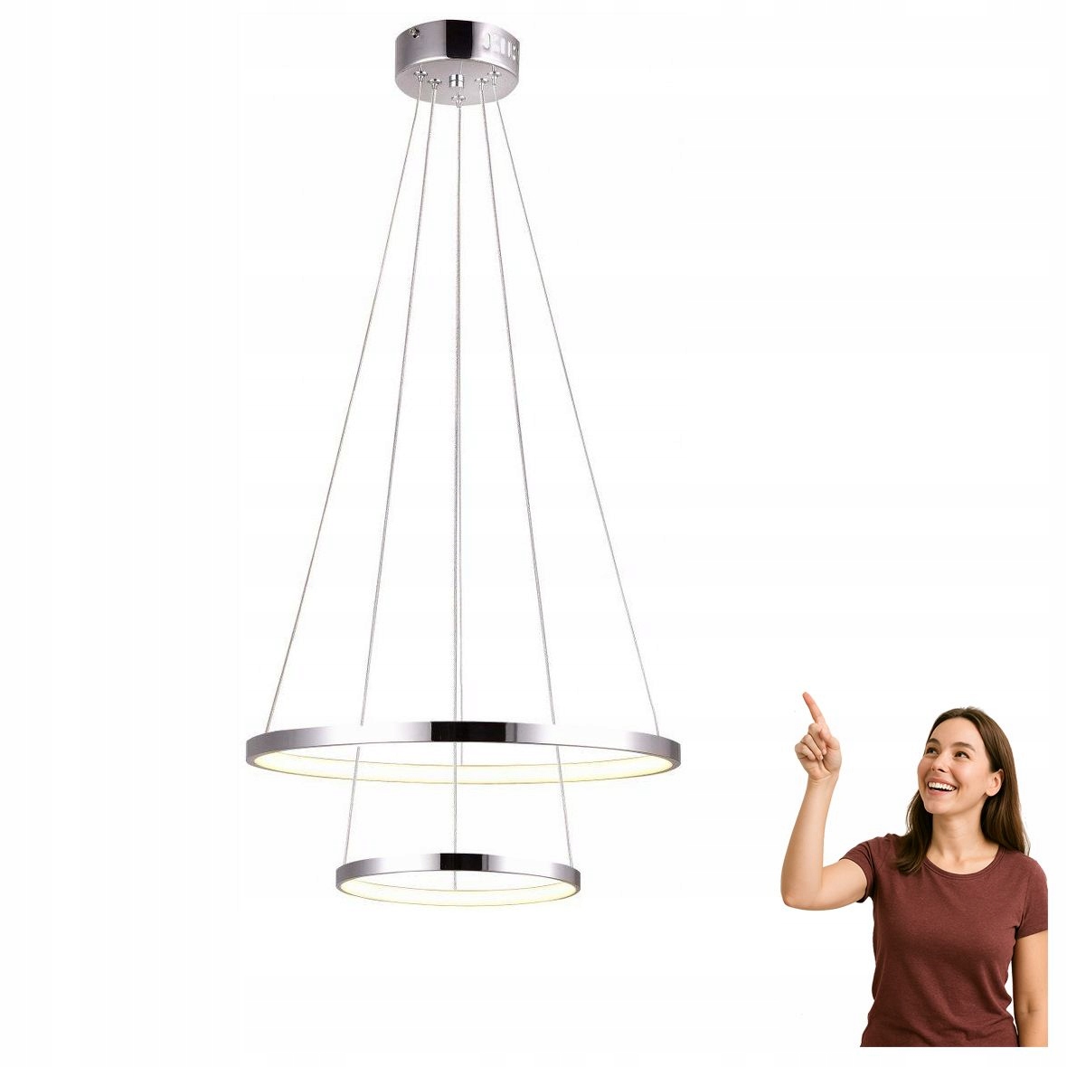 Závesná Led lampa 40W Lune 50 32-64769 Candellux