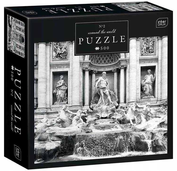

Interdruk Puzzle 500 El Fontanna Dookoła Świata