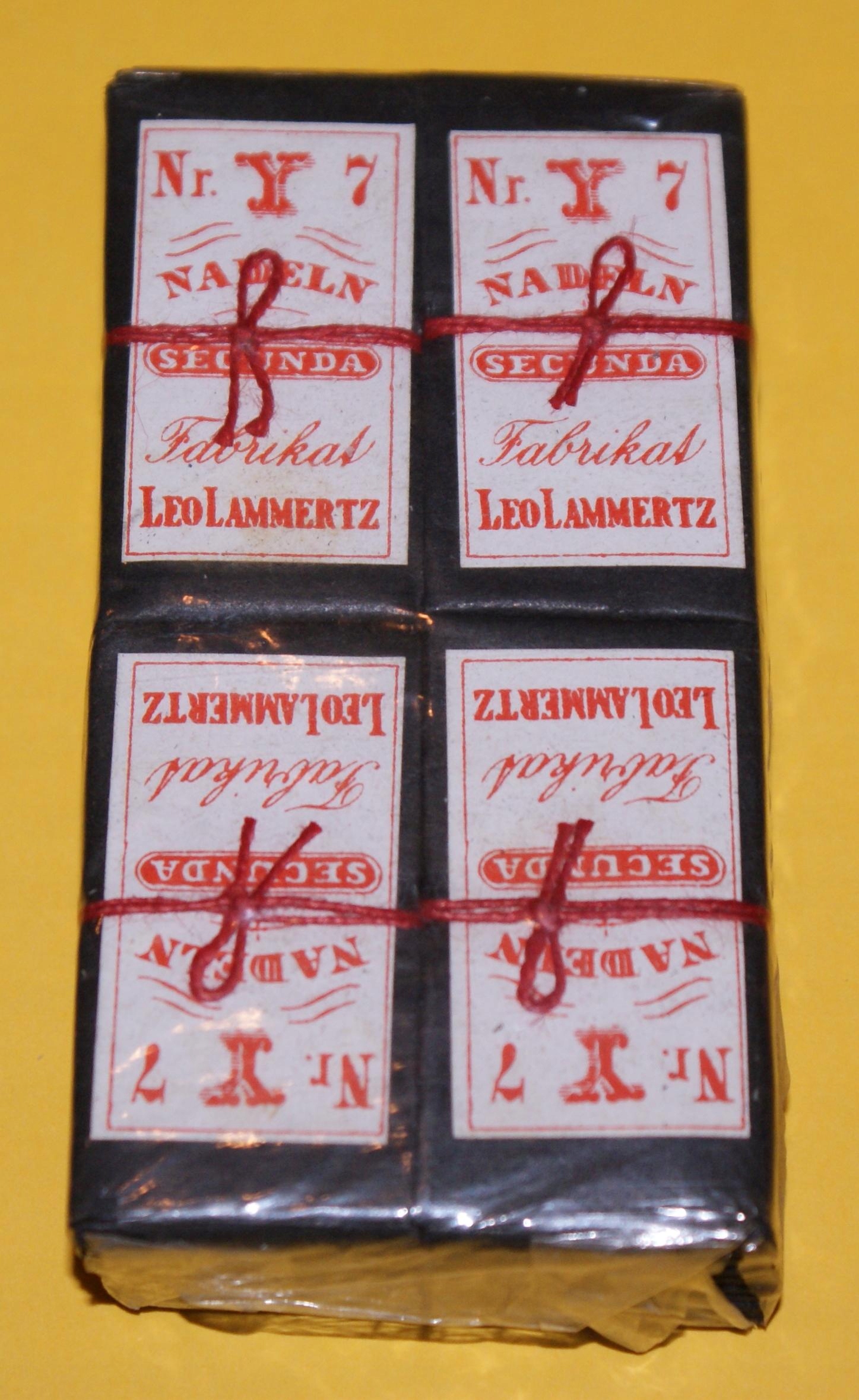 СТАРЫЕ ИГЛЫ LEO LAMMERTZ Y -7 СЕКУНД