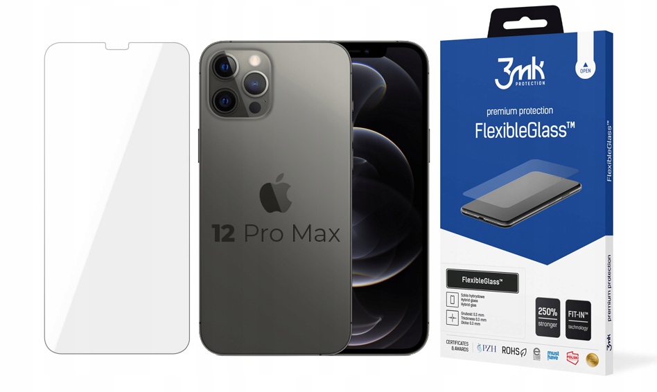 

3mk Szkło FlexibleGlass do iPhone 12 Pro Max