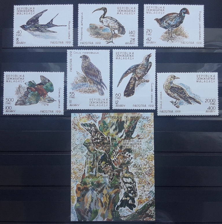 Madagaskar - znaczki pocztowe