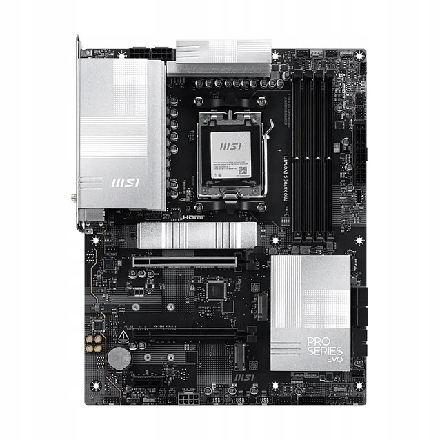 Msi Pro X870E-S Evo Wifi płyta główna AM5 Atx