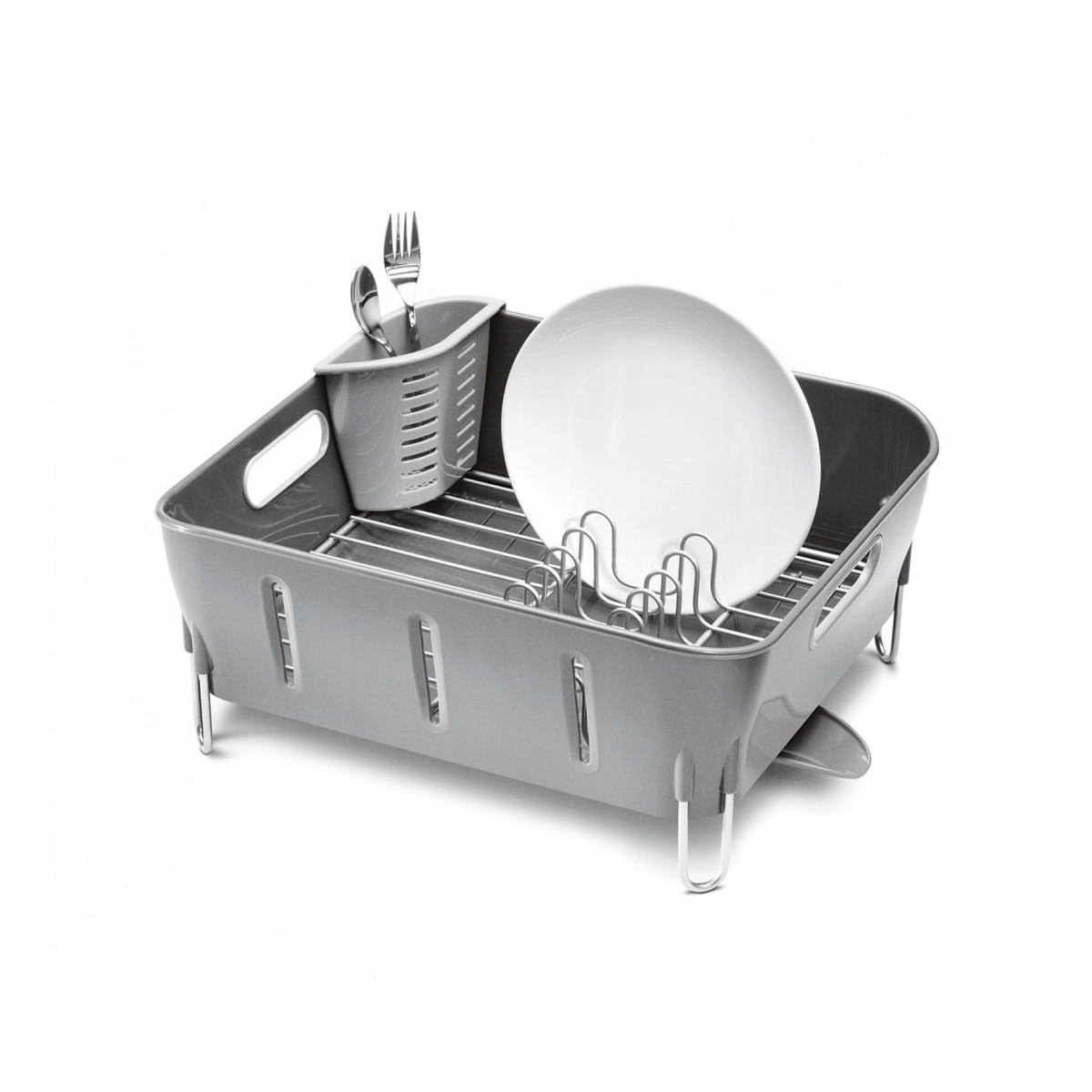 simplehuman Compact Odkvapkávač odkvapkávač na riad Šedá