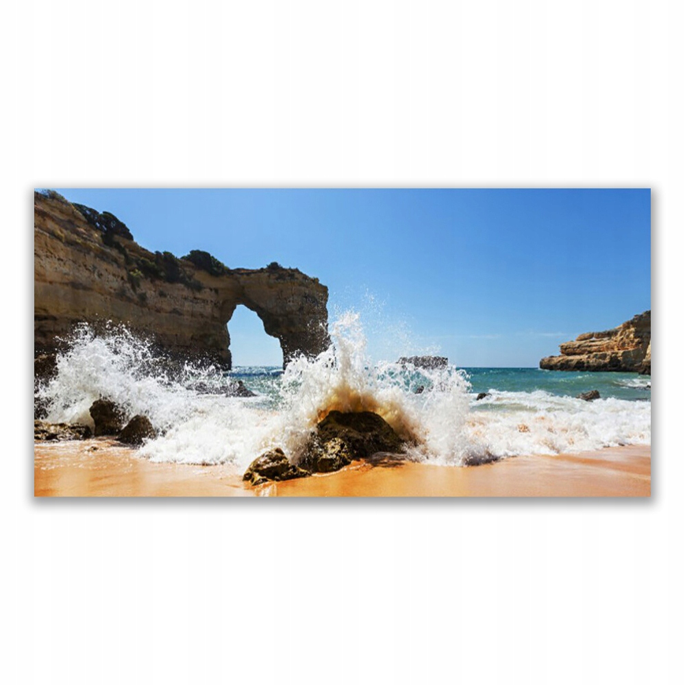 

Obraz na ścianę 120x60 Plaża Morze Fale Krajobraz