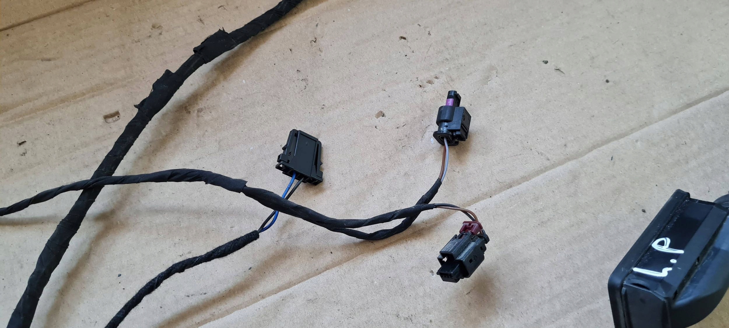 A6 C8 4K bundle wiring door left left front 4K5971029E