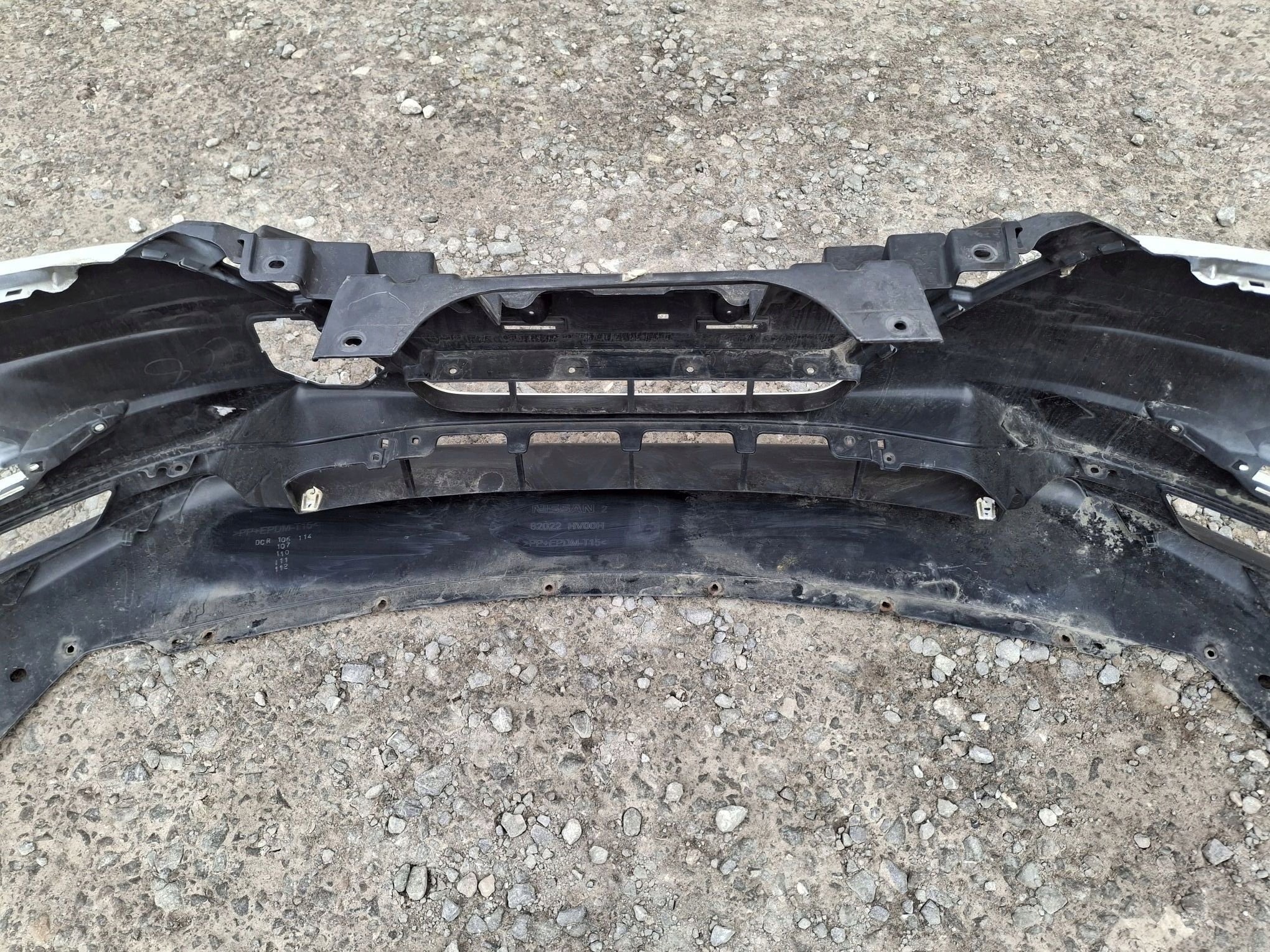 front bumper NISSAN QASHQAI II LIFT J11 2017R->