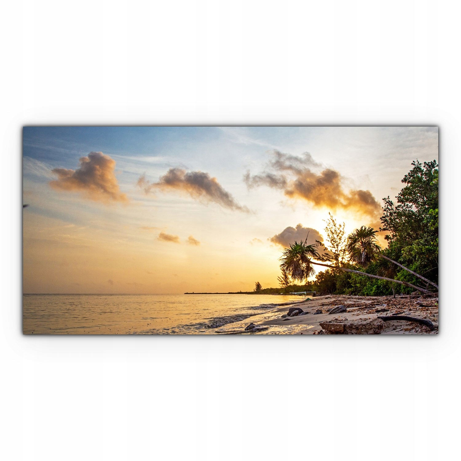 

Fotoobraz na płótnie 100x50 Tropiki Zachód Słońca