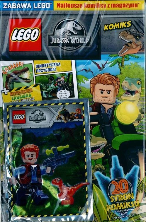 Lego Jurassic World Komiks 1/2021 dodatek nr 1