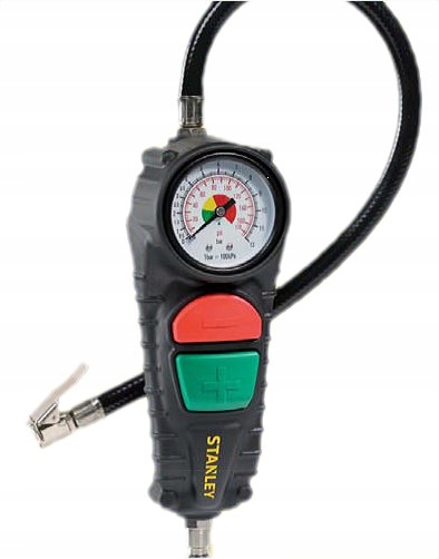 

Stanley Prof. Pistolet pompowania kół Manometr