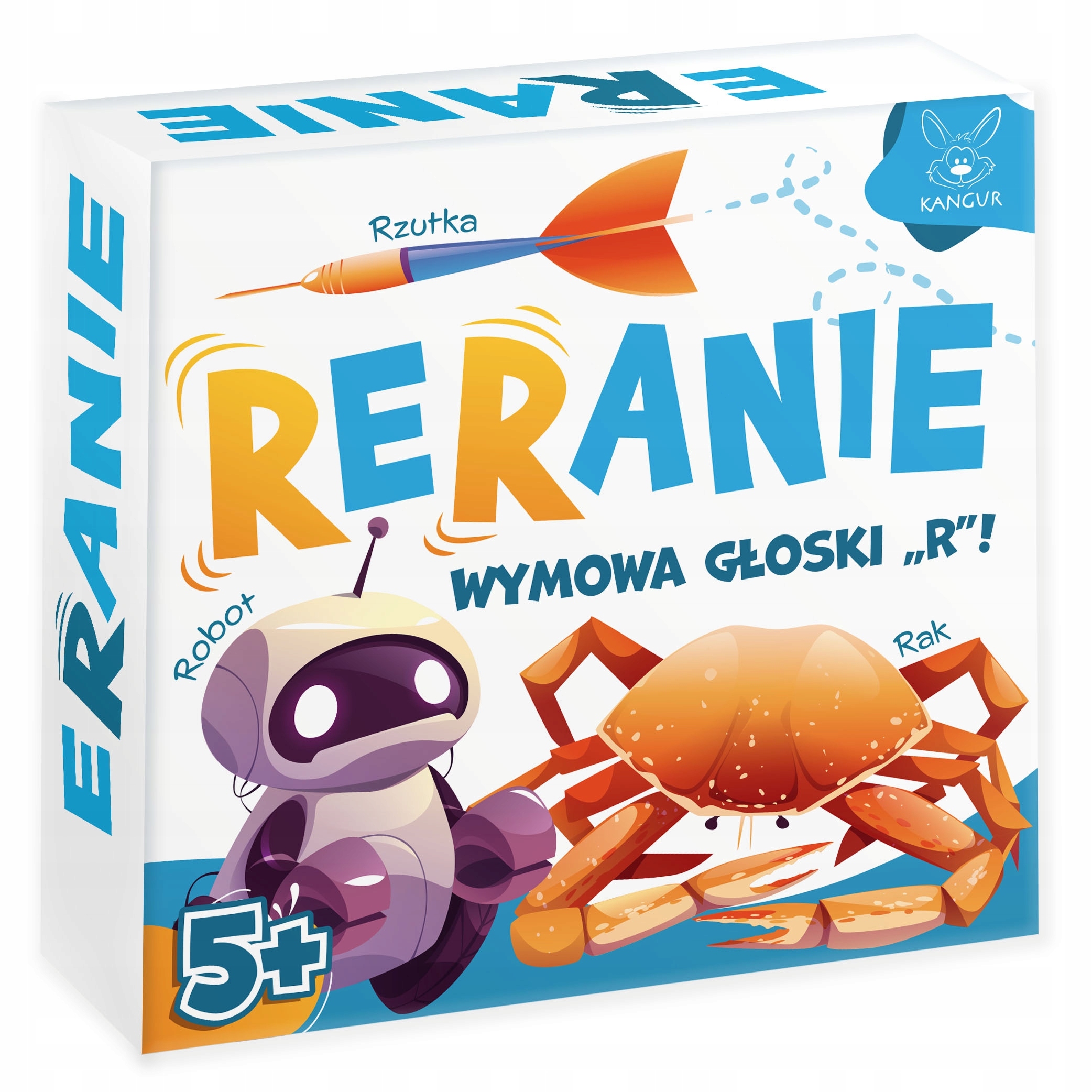 Gra planszowa Gra Reranie Wymowa głoski "r" Kangur