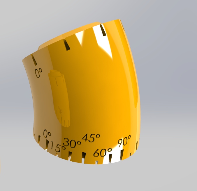 Protopipe ⌀63.5 R76 Element do prototypowania układu rurowego 45°