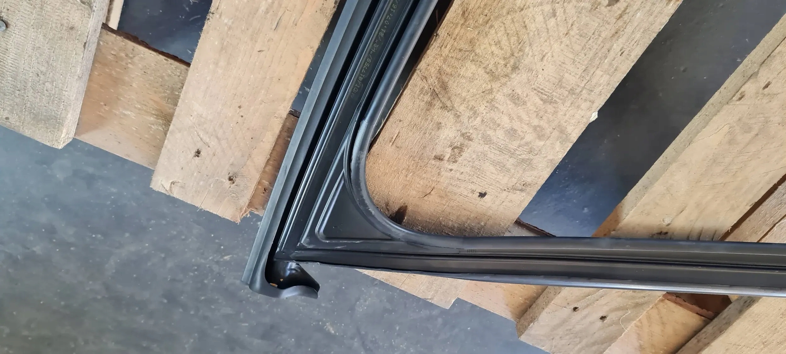 S6 C7 4G A6 LIFT gasket rubber windows door SLINE black left front