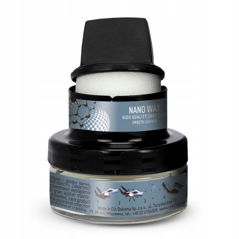 

Coccine Nano Wax Wosk Pasta Czarna 50ML Do Butów