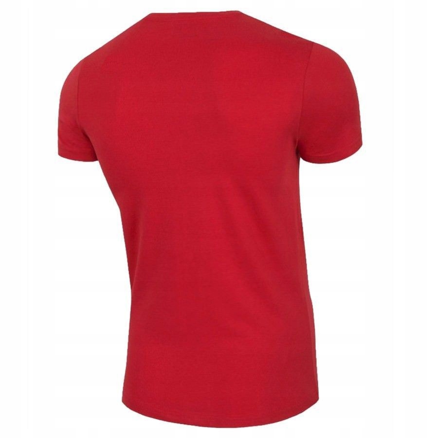 KOSZULKA MĘSKA 4F T-SHIRT PODKOSZULEK BLUZKA SPORTOWA NA CO DZIEŃ Materiał dominujący bawełna
