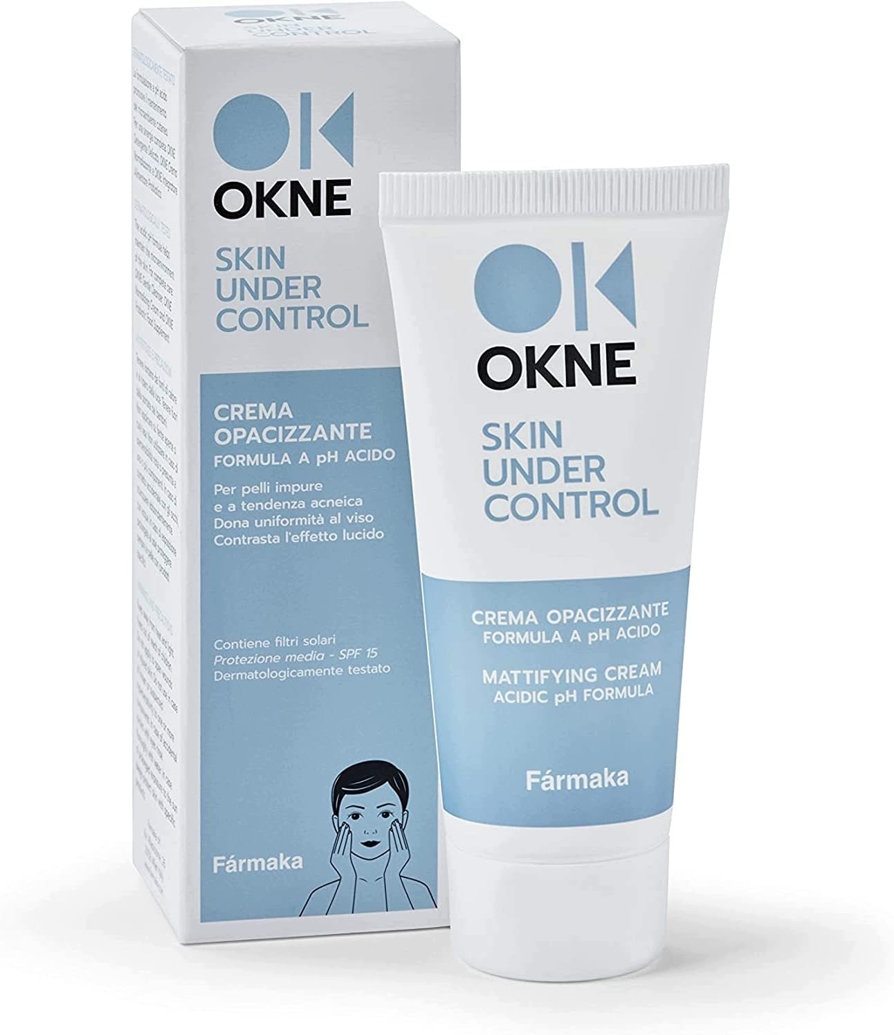 Okne krem do cery tłustej, trądzikowej, nawilżająco-matujący 40g
