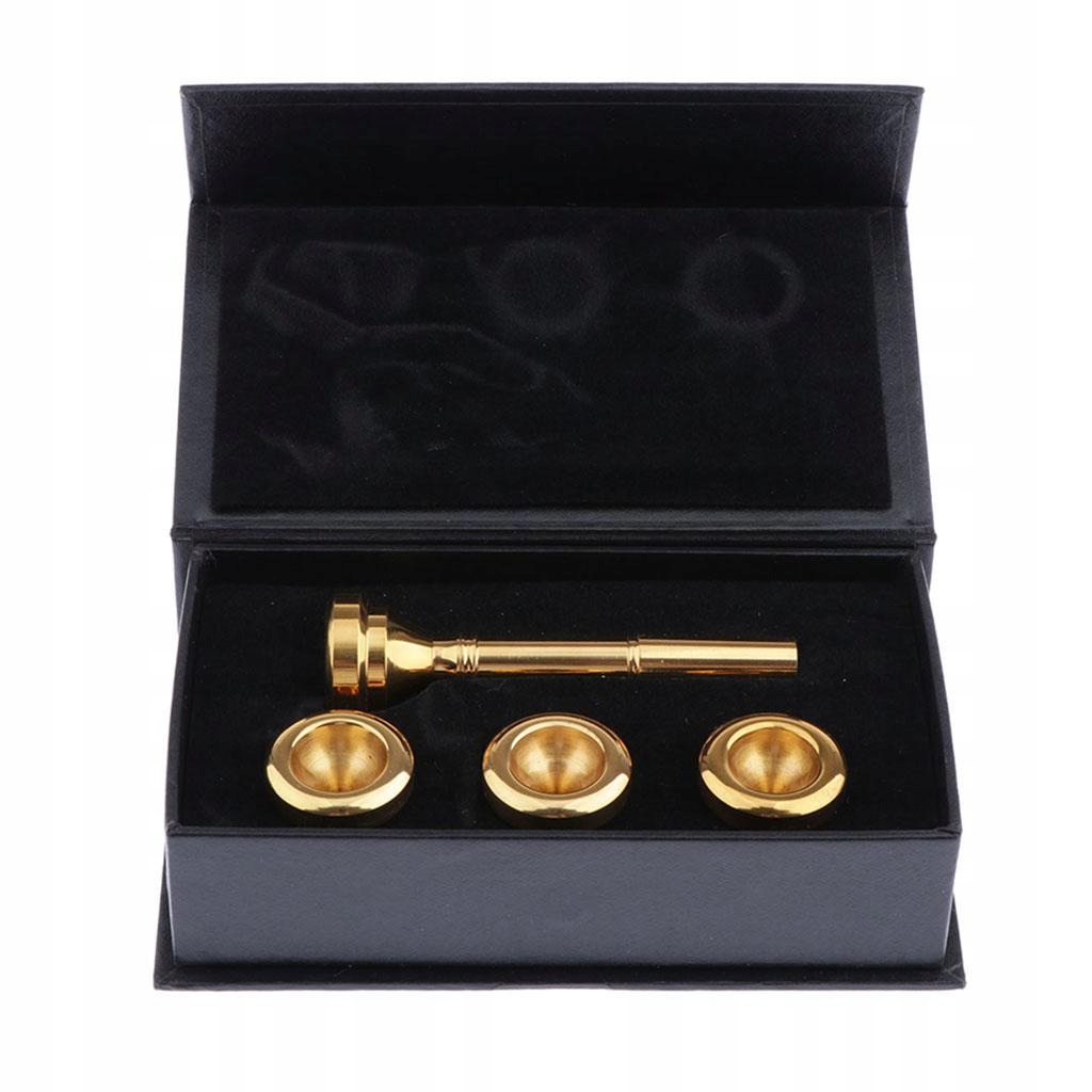 Trąbka 7C 5C 3C 1.5C Zamiennik muzyczny złoty