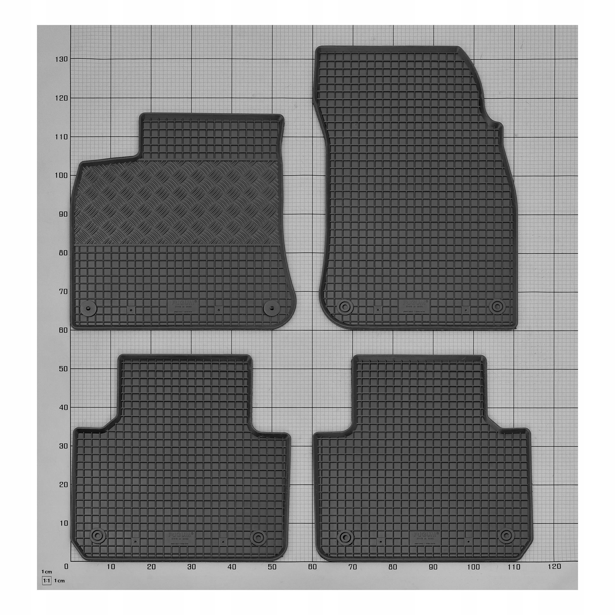 Zestaw dywaników do VW Touareg od 2018 Producent Rigum