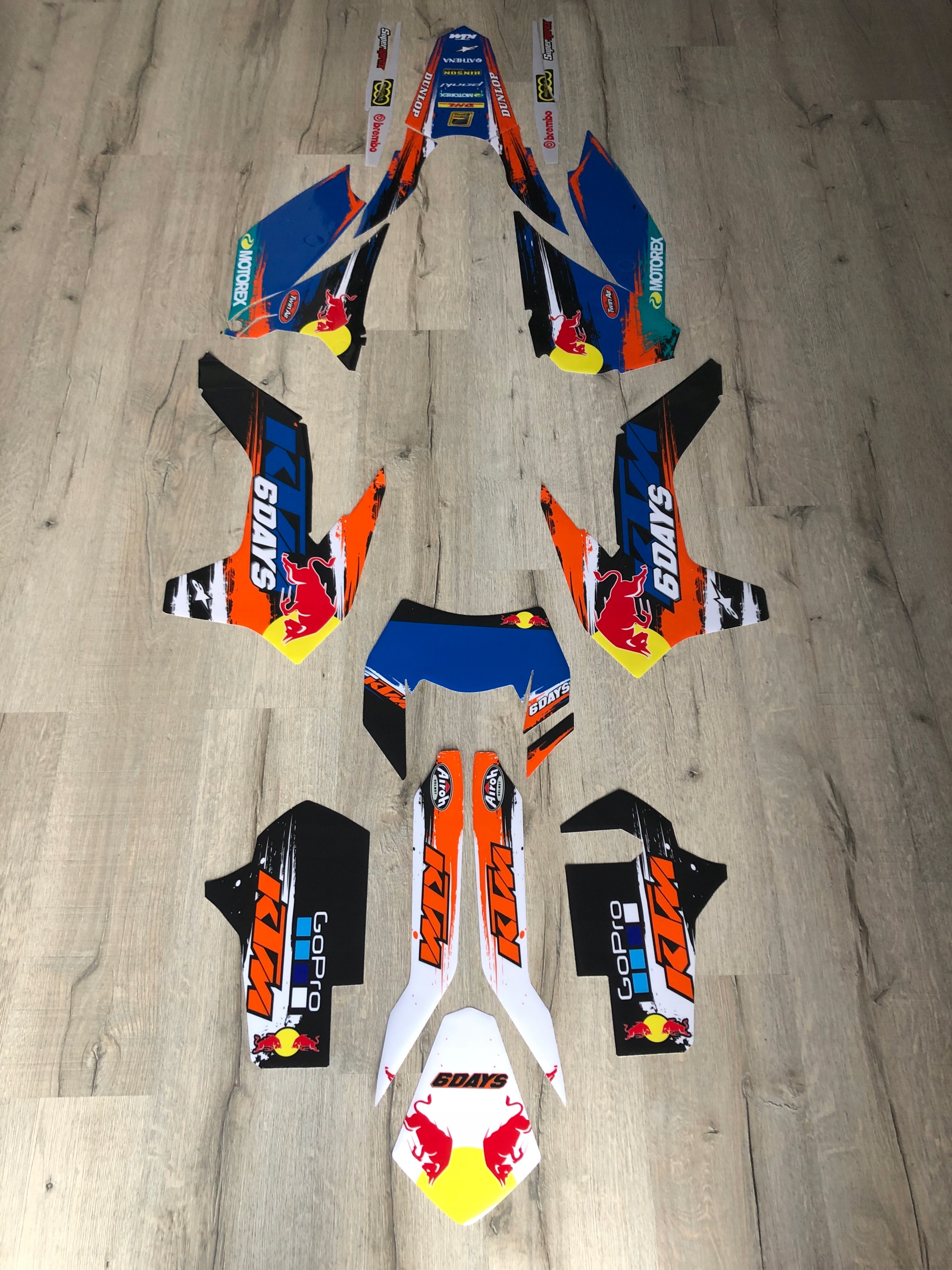 Ktm Exc Excf 14-16 dyha 6 Days six days Cubamoto