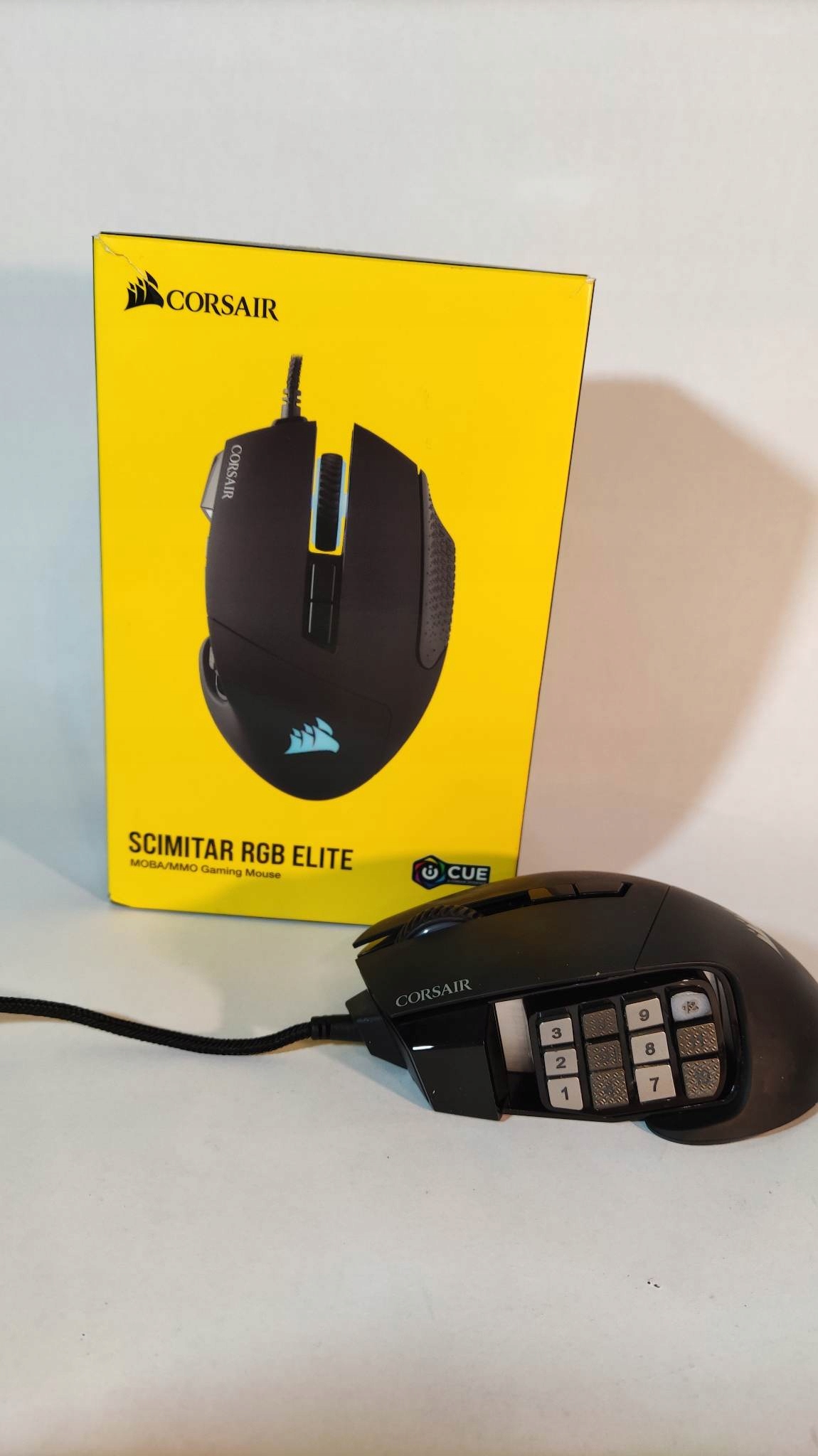 Mysz CORSAIR Scimitar RGB Elite Czarny (D) - Sklep, Opinie, Cena w | Kabelmäuse